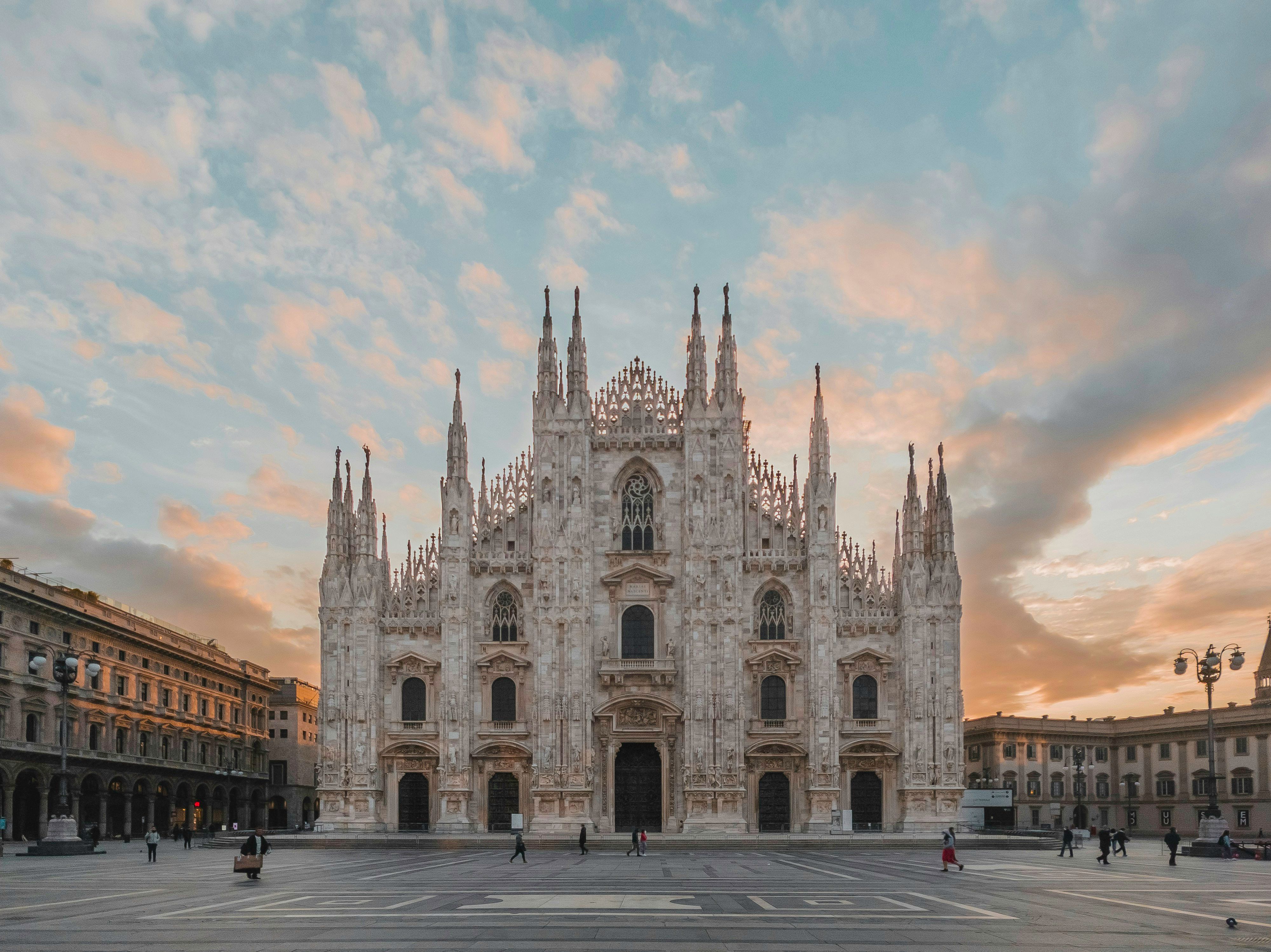 Milan city view